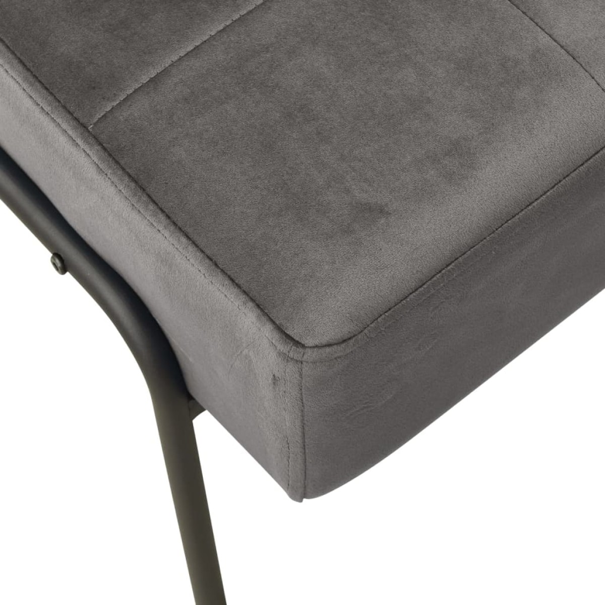 vidaXL Καρέκλα Relax Σκούρο Γκρι 65 x 79 x 87 εκ. Βελούδινη
