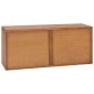 vidaXL Έπιπλο Τηλεόρασης 90 x 30 x 40 εκ. από Μασίφ Ξύλο Teak