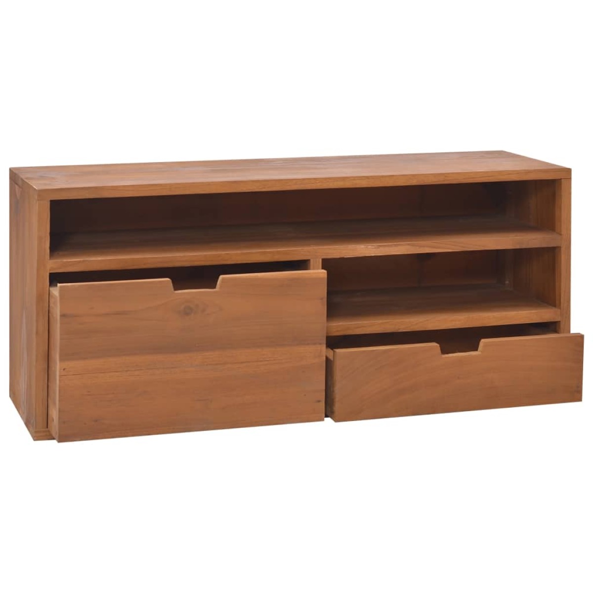 vidaXL Έπιπλο Τηλεόρασης 90 x 30 x 40 εκ. από Μασίφ Ξύλο Teak