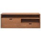vidaXL Έπιπλο Τηλεόρασης 110 x 30 x 40 εκ. από Μασίφ Ξύλο Teak