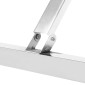 vidaXL Πάγκος Εργασίας Κουζίνας Πτυσσόμενος 85x60x80 εκ. Ανοξ. Ατσάλι