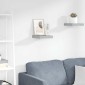 vidaXL Ράφι Τοίχου Γκρι Σκυροδέματος 23 x 23,5 x 3,8 εκ. από MDF