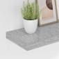 vidaXL Ράφι Τοίχου Γκρι Σκυροδέματος 120x23,5x3,8 εκ. από MDF