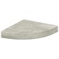 vidaXL Ράφια Τοίχου Γωνιακά 2 τεμ. Δρυς/Λευκό 25 x 25 x 3,8 εκ από MDF