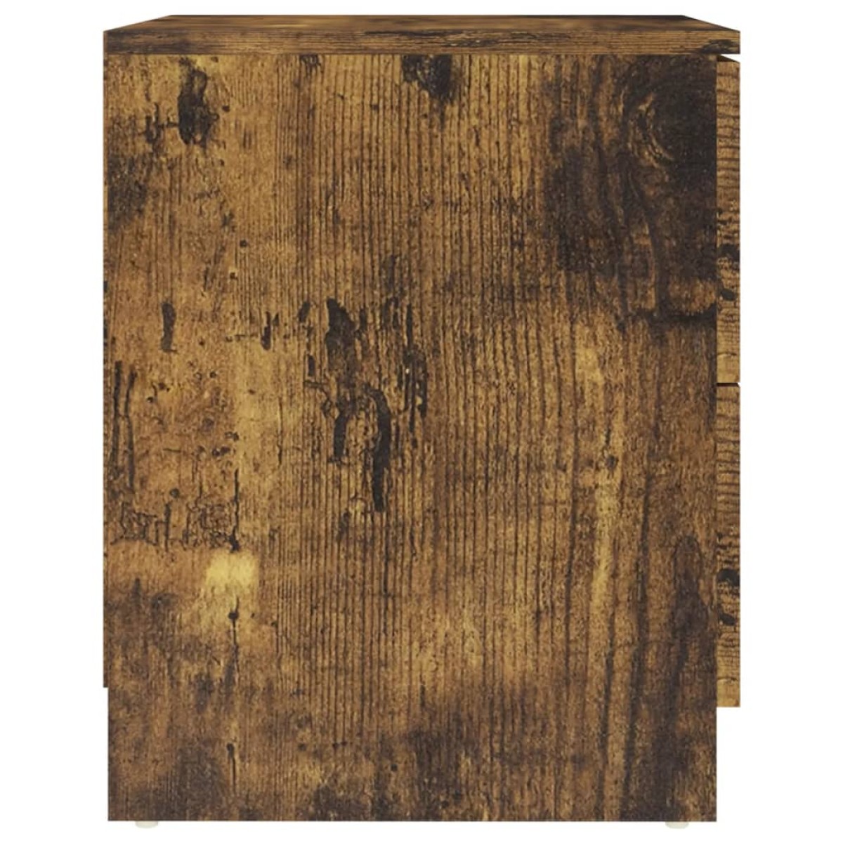 vidaXL Κομοδίνα 2 τεμ. Καπνιστή Δρυς 40 x 40 x 50 εκ. από Μοριοσανίδα