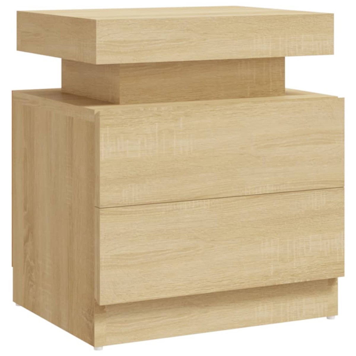 vidaXL Κομοδίνο Sonoma Δρυς 45 x 35 x 52 εκ. από Μοριοσανίδα