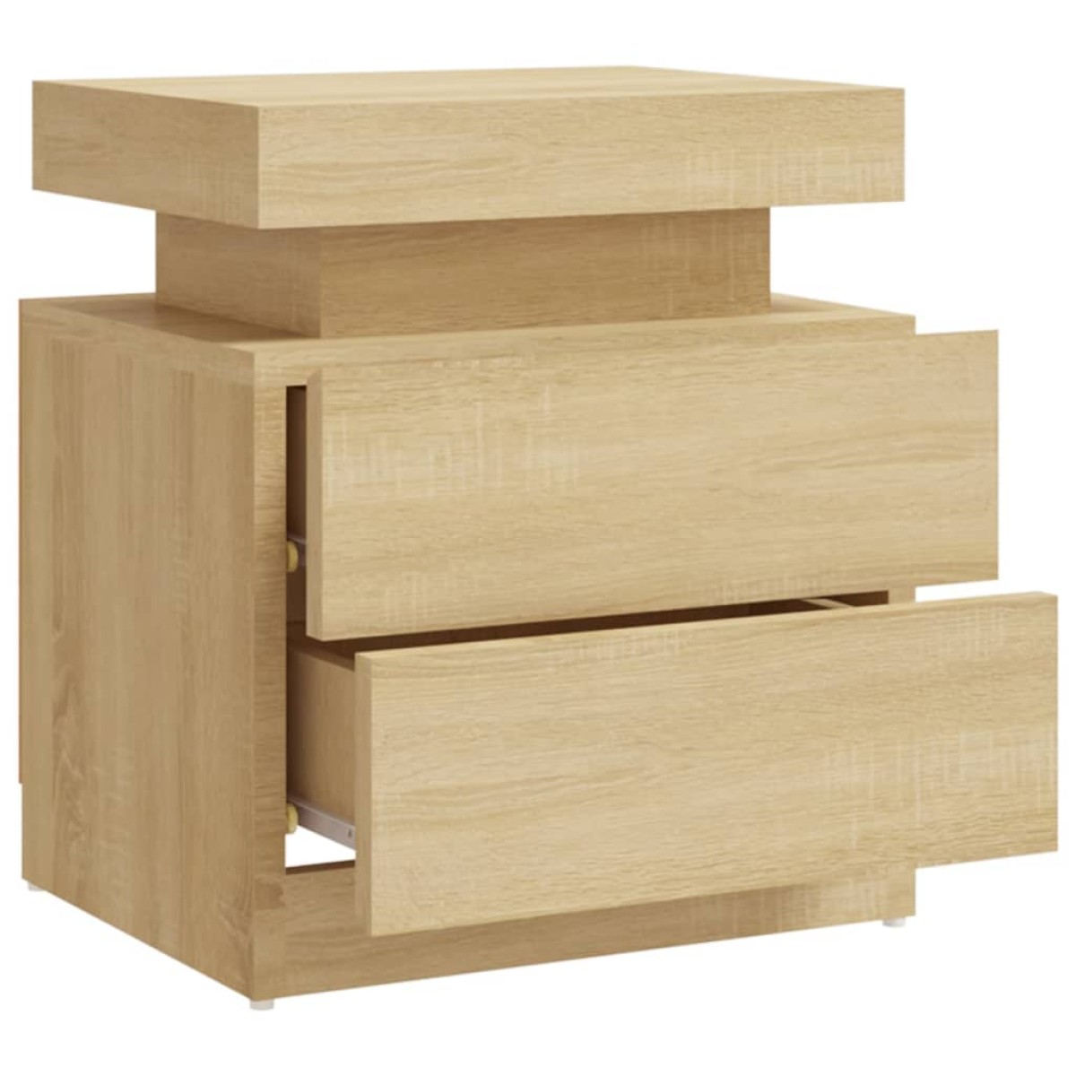 vidaXL Κομοδίνο Sonoma Δρυς 45 x 35 x 52 εκ. από Μοριοσανίδα