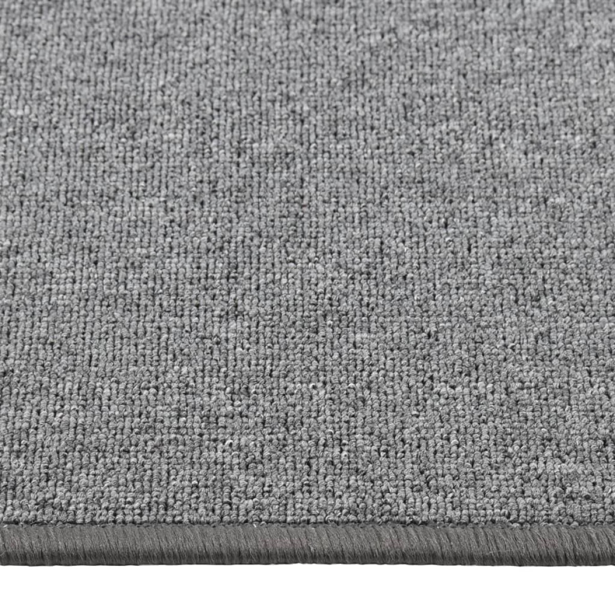 vidaXL Χαλί Διάδρομος Σκούρο Γκρι 80 x 250 εκ.
