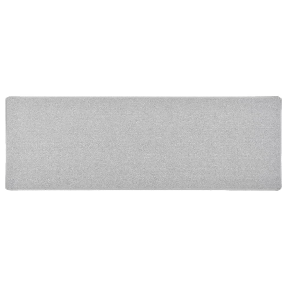 vidaXL Χαλί Διάδρομος Ανοιχτό Γκρι 50 x 150 εκ.