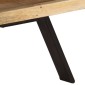 vidaXL Έπιπλο Τηλεόρασης 110 x 30 x 40 εκ. από Μασίφ Ξύλο Μάνγκο