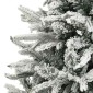 vidaXL Χριστουγεννιάτικο Δέντρο Τεχνητό με Χιόνι Πράσινο 180 εκ PVC&PE
