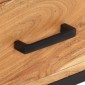 vidaXL Ντουλάπι με Συρτάρια 88 x 30 x 73 εκ. από Μασίφ Ξύλο Ακακίας
