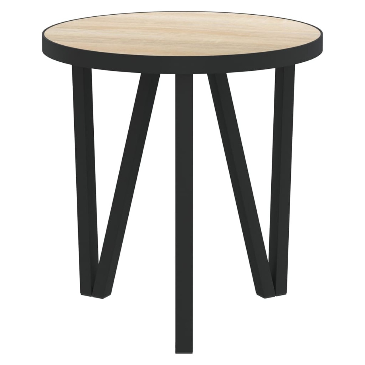 vidaXL Τραπεζάκι Sonoma Δρυς Ø35 εκ. από MDF