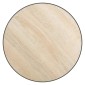 vidaXL Τραπεζάκι Sonoma Δρυς Ø35 εκ. από MDF