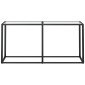 vidaXL Τραπέζι Κονσόλα Διαφανές 160 x 35 x 75,5 εκ. από Ψημένο Γυαλί