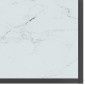vidaXL Τραπέζι Κονσόλα Λευκό 180 x 35 x 75,5 εκ. από Ψημένο Γυαλί