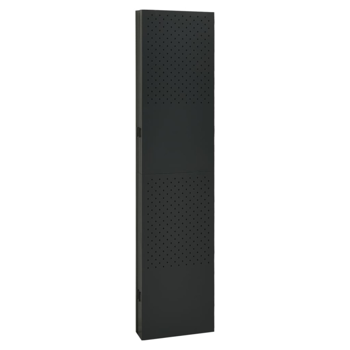 vidaXL Διαχωριστικό Δωματίου με 6 Πάνελ Μαύρο 240 x 180 εκ. από Ατσάλι