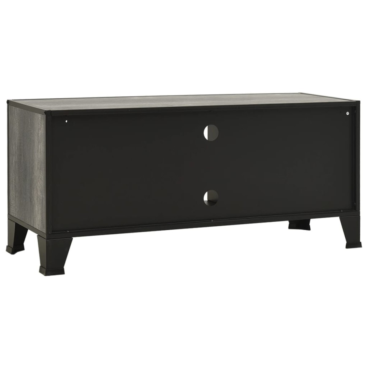 vidaXL Έπιπλο Τηλεόρασης Γκρι 105 x 36 x 47 εκ. Μέταλλο / MDF