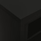 vidaXL Ντουλάπι με Συρόμενη Πόρτα Μαύρο 90 x 40 x 90 εκ. Ατσάλινο