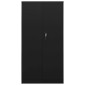 vidaXL Φοριαμός Μαύρος 90 x 40 x 180 εκ. Ατσάλινος