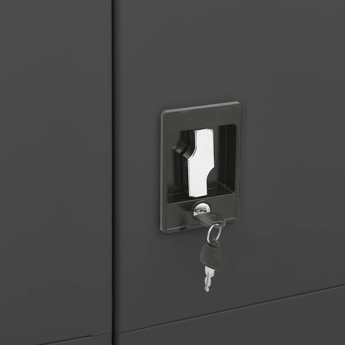 vidaXL Φοριαμός Ανθρακί 90 x 40 x 180 εκ. Ατσάλινος