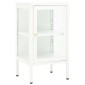 vidaXL Μπουφές 38 x 35 x 70 εκ. Μέταλλο και Γυαλί