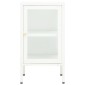 vidaXL Μπουφές 38 x 35 x 70 εκ. Μέταλλο και Γυαλί