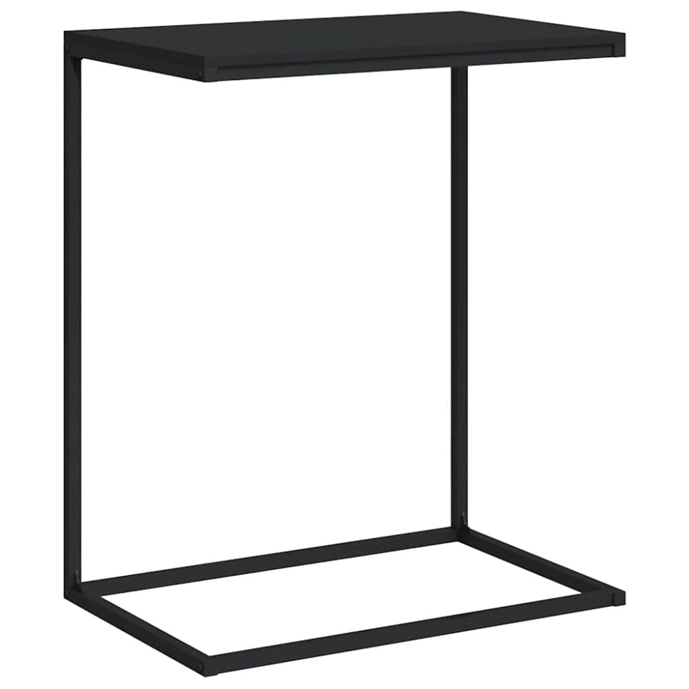 vidaXL Τραπέζι Βοηθητικό Μαύρο 55x35x66 εκ. από Επεξεργασμένο Ξύλο