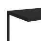 vidaXL Τραπέζι Βοηθητικό Μαύρο 55x35x66 εκ. από Επεξεργασμένο Ξύλο