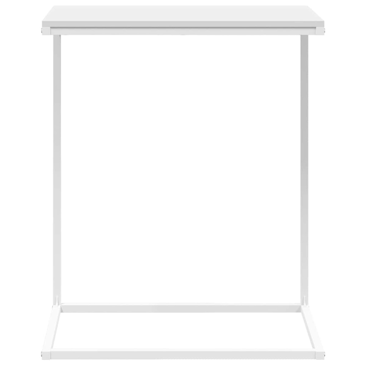 vidaXL Τραπέζι Βοηθητικό Λευκό 55x35x66εκ. από Επεξεργασμένο Ξύλο