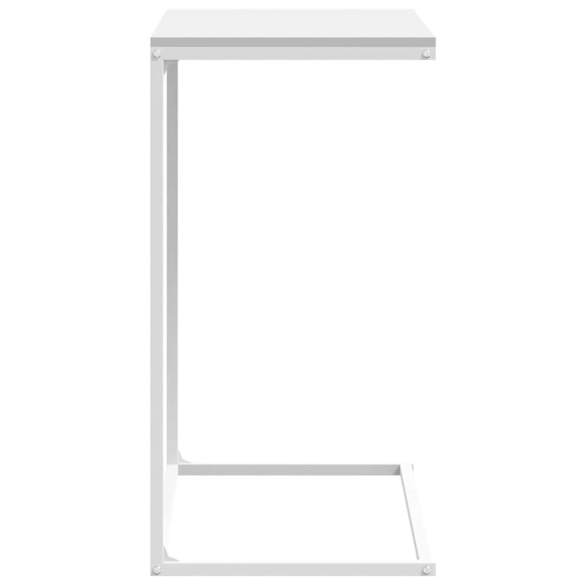 vidaXL Τραπέζι Βοηθητικό Λευκό 55x35x66εκ. από Επεξεργασμένο Ξύλο