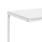 vidaXL Τραπέζι Βοηθητικό Λευκό 55x35x66εκ. από Επεξεργασμένο Ξύλο