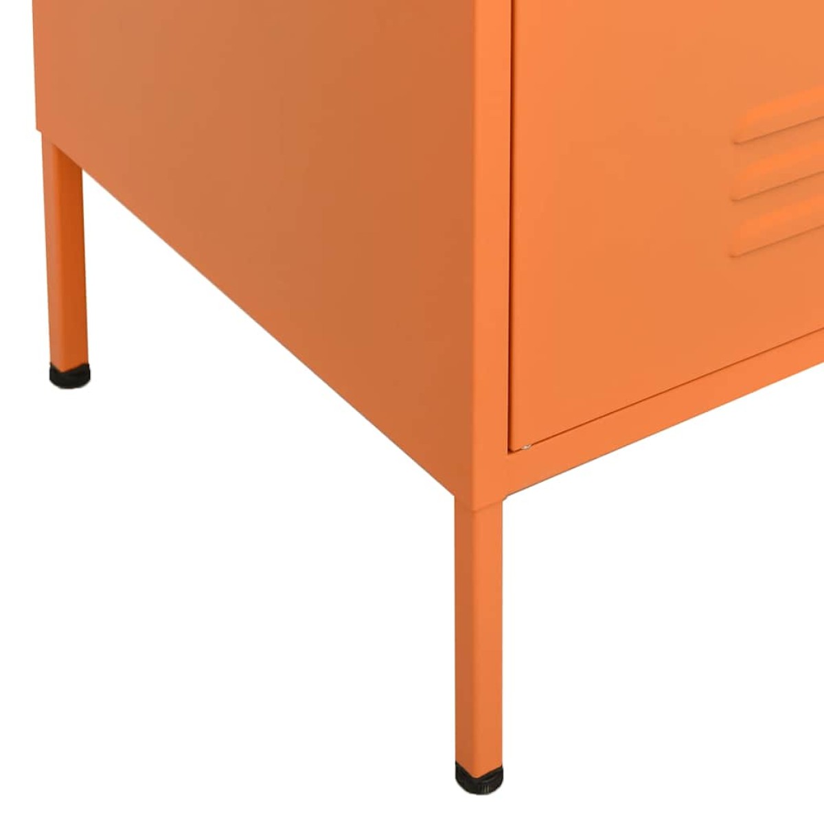 vidaXL Ντουλάπι Αποθήκευσης Πορτοκαλί 80 x 35 x 101,5 εκ. Ατσάλινο
