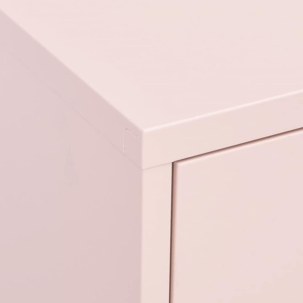 vidaXL Ντουλάπι Αποθήκευσης Ροζ 80 x 35 x 101,5 εκ. Ατσάλινο