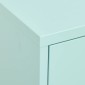 vidaXL Ντουλάπι Αποθήκευσης Χρώμα Μέντα 80 x 35 x 101,5 εκ. Ατσάλινο