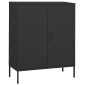 vidaXL Ντουλάπι Αποθήκευσης Ανθρακί 80 x 35 x 101,5 εκ. Ατσάλινο