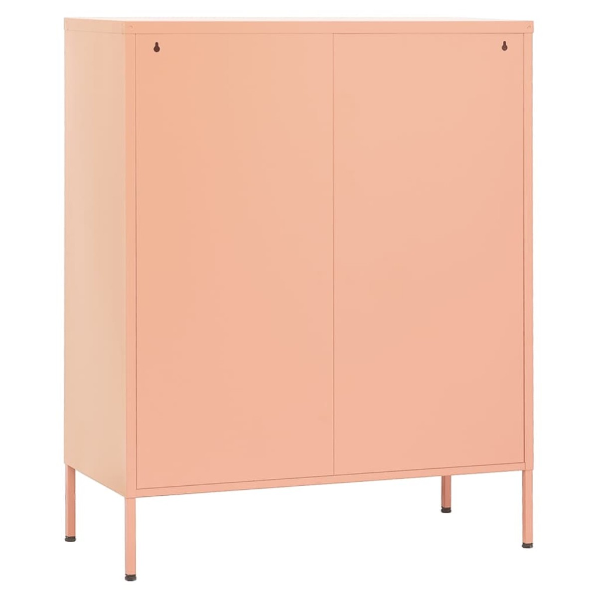vidaXL Ντουλάπι Αποθήκευσης Ροζ 80 x 35 x 101,5 εκ. Ατσάλινο