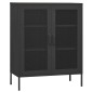 vidaXL Ντουλάπι Αποθήκευσης Ανθρακί 80 x 35 x 101,5 εκ. Ατσάλινο