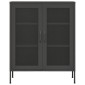 vidaXL Ντουλάπι Αποθήκευσης Ανθρακί 80 x 35 x 101,5 εκ. Ατσάλινο