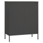 vidaXL Ντουλάπι Αποθήκευσης Ανθρακί 80 x 35 x 101,5 εκ. Ατσάλινο