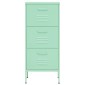 vidaXL Ντουλάπι Αποθήκευσης Xρώμα Mέντας 42,5x35x101,5 εκ. από Ατσάλι