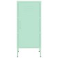 vidaXL Ντουλάπι Αποθήκευσης Xρώμα Mέντας 42,5x35x101,5 εκ. από Ατσάλι