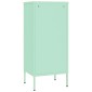 vidaXL Ντουλάπι Αποθήκευσης Xρώμα Mέντας 42,5x35x101,5 εκ. από Ατσάλι