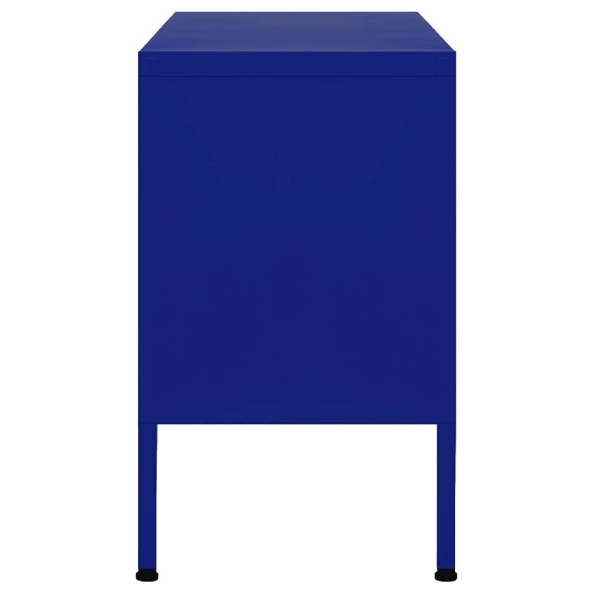 vidaXL Έπιπλο Τηλεόρασης Ναυτικό Μπλε 105x35x50 εκ. από Ατσάλι
