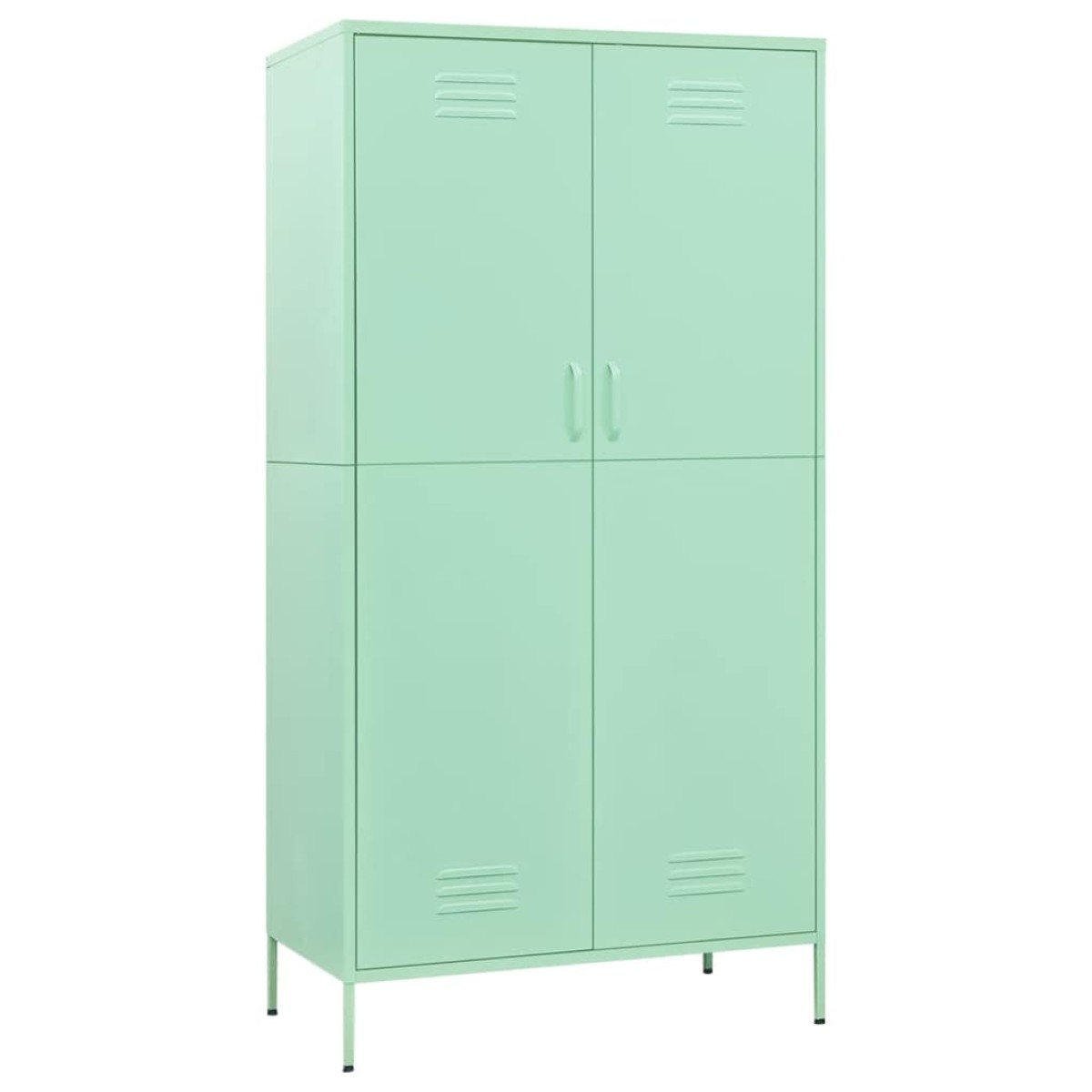 vidaXL Ντουλάπα Χρώμα Μέντα 90 x 50 x 180 εκ. από Ατσάλι