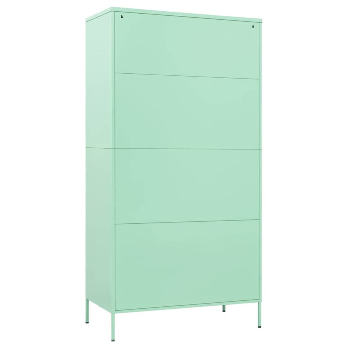 vidaXL Ντουλάπα Χρώμα Μέντα 90 x 50 x 180 εκ. από Ατσάλι