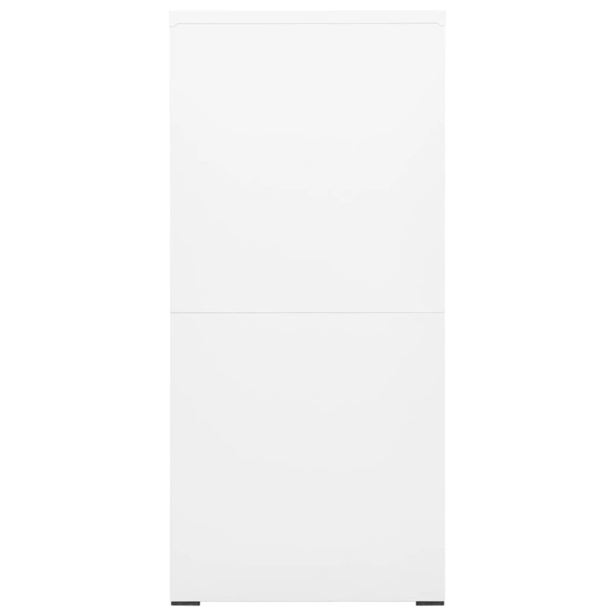 vidaXL Αρχειοθήκη Λευκή 46 x 62 x 133 εκ. από Ατσάλι
