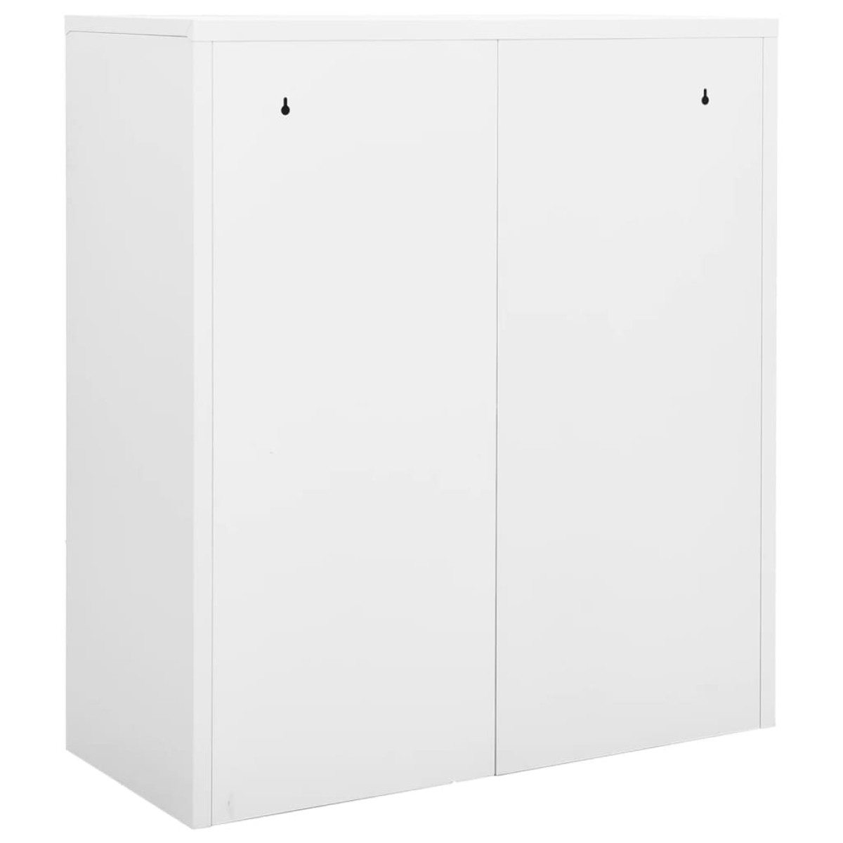 vidaXL Ντουλάπα Γραφείου Λευκή 90 x 40 x 102 εκ. Ατσάλινη