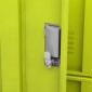 vidaXL Φοριαμός Ανοιχτό Γκρι / Πράσινο 90 x 45 x 92,5 εκ. Ατσάλινος