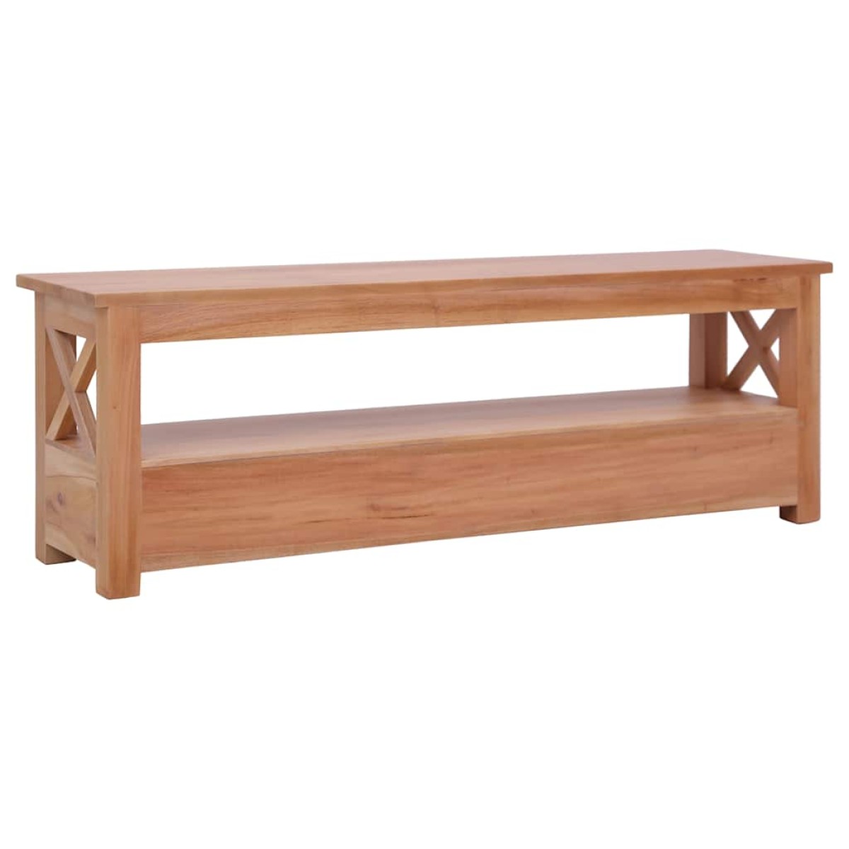 vidaXL Έπιπλο Τηλεόρασης 115 x 30 x 40 εκ. από Μασίφ Μαόνι